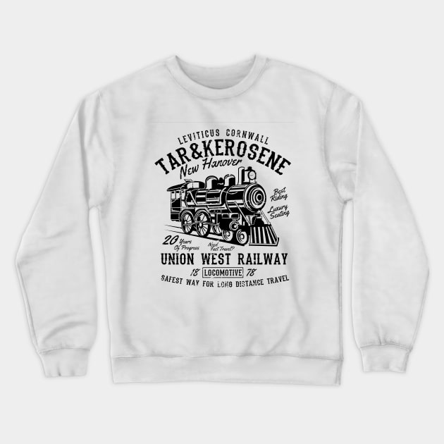 Cornwall Express Crewneck Sweatshirt by Artisticmess